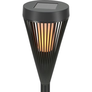 Solar-LED-Dekospieß Fackel Ø 10 cm x 38 cm