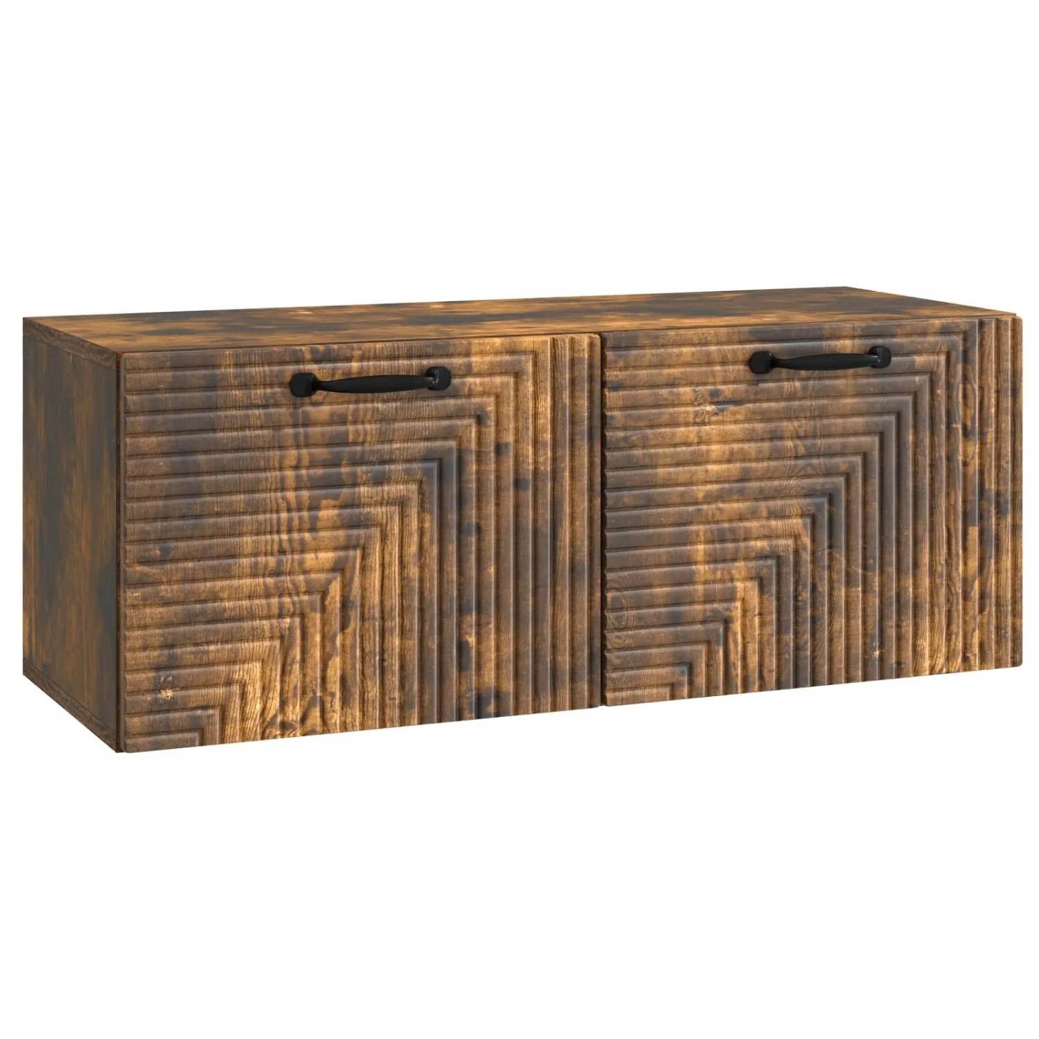 vidaXL Wandmontierter TV-Schrank Geräucherte Eiche 78,5 x 31 x 30 cm 898720