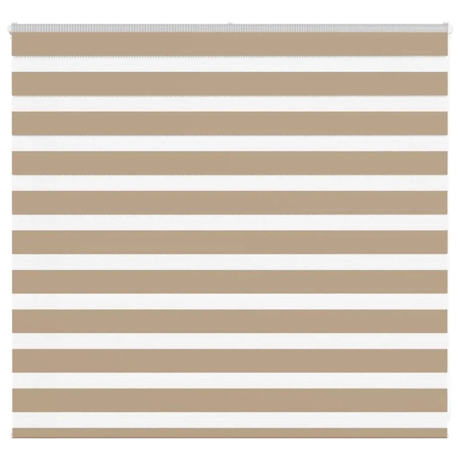 vidaXL Doppelrollo Sandbraun 165x100 cm Stoffbreite 160,9 cm Polyester 4014 günstig online kaufen