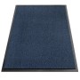 Blaue Karat Schmutzfangmatte SKY, 40x60 cm, mit rutschfester Vinyl-Unterseite. Ideal für den Eingangsbereich.