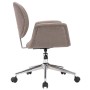 vidaXL Esszimmerstühle 2 Stk Drehbar Taupe Stoff 3054869_4
