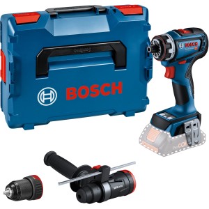 Bosch Professional Akku-Bohrschrauber GSR 18 V-90 FC mit L-Boxx und Zubehör.