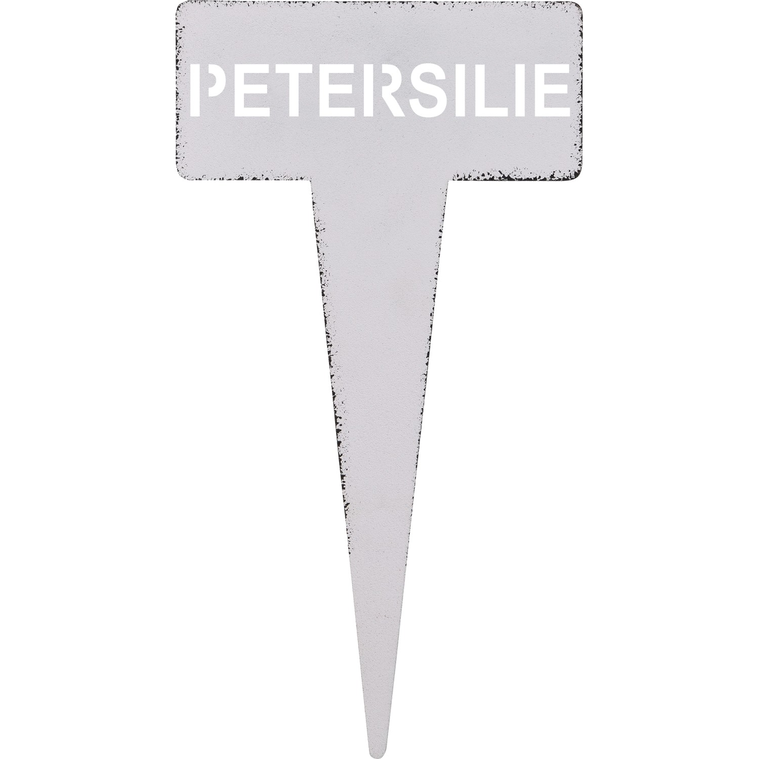 Kräuterstecker Petersilie 15 cm Weiß