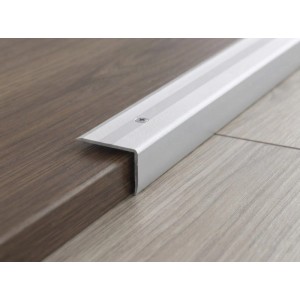 Proline Treppenkantenprofil Prostep Aluminium Eloxiert Silber