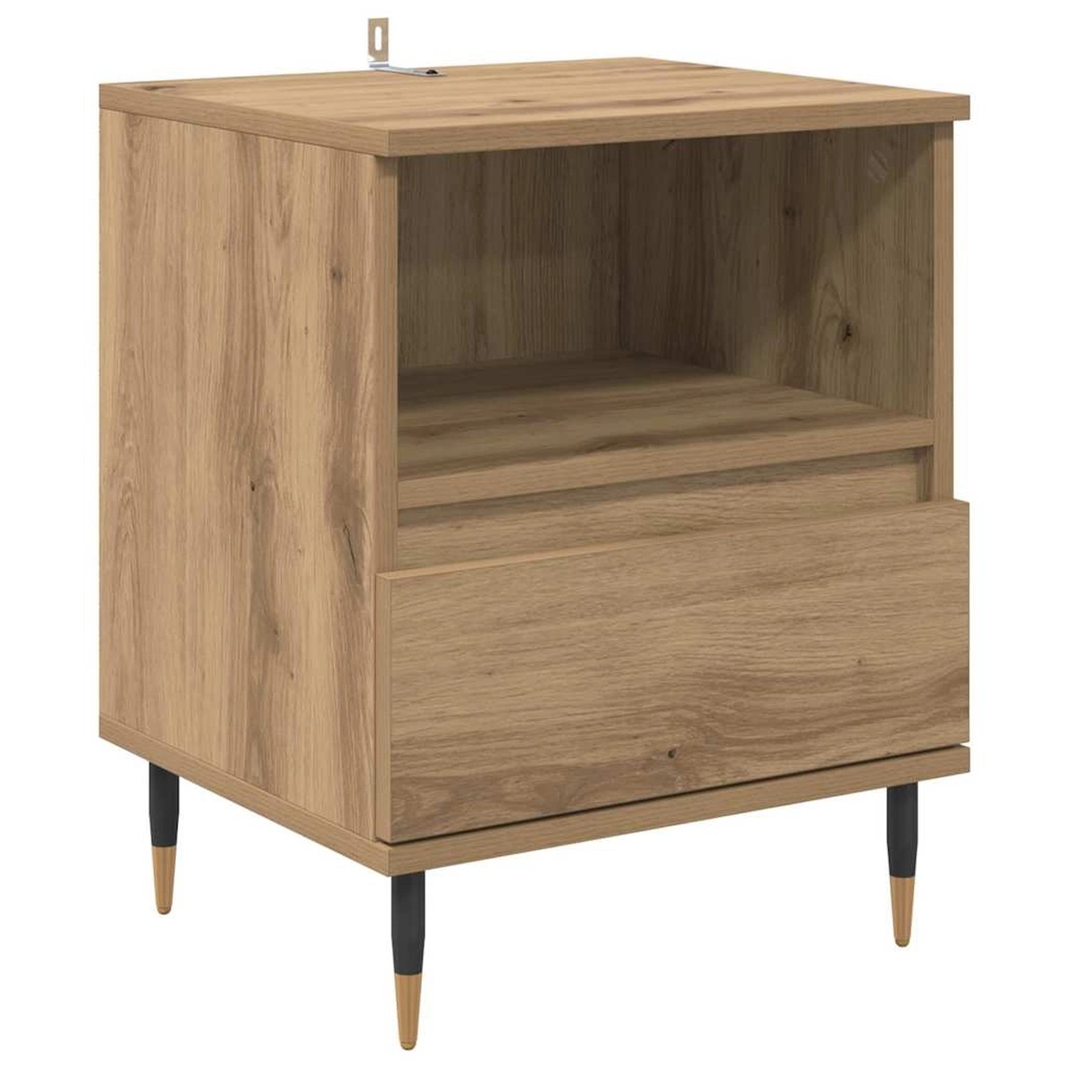 vidaXL Nachttisch Artisan-Eiche 40 x 35 x 50 cm Holzwerkstoff 882651 günstig online kaufen