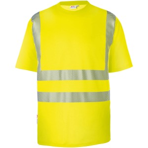 Gelbes Kübler Warnschutz T-Shirt Reflectiq Gr. XL mit Reflexstreifen für gute Sichtbarkeit.