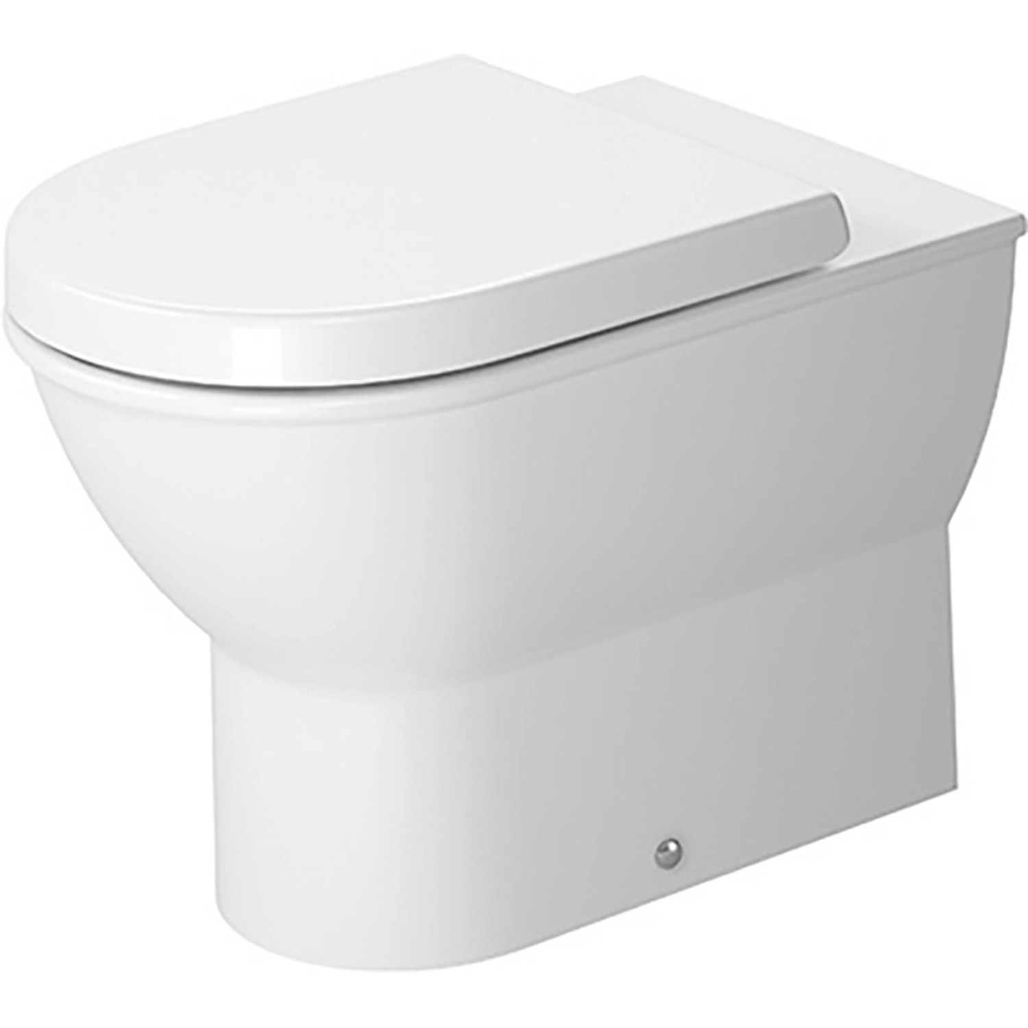 Duravit Stand-WC Darling New 57 cm Weiß WonderGliss Tiefspüler Abgang Waagerecht