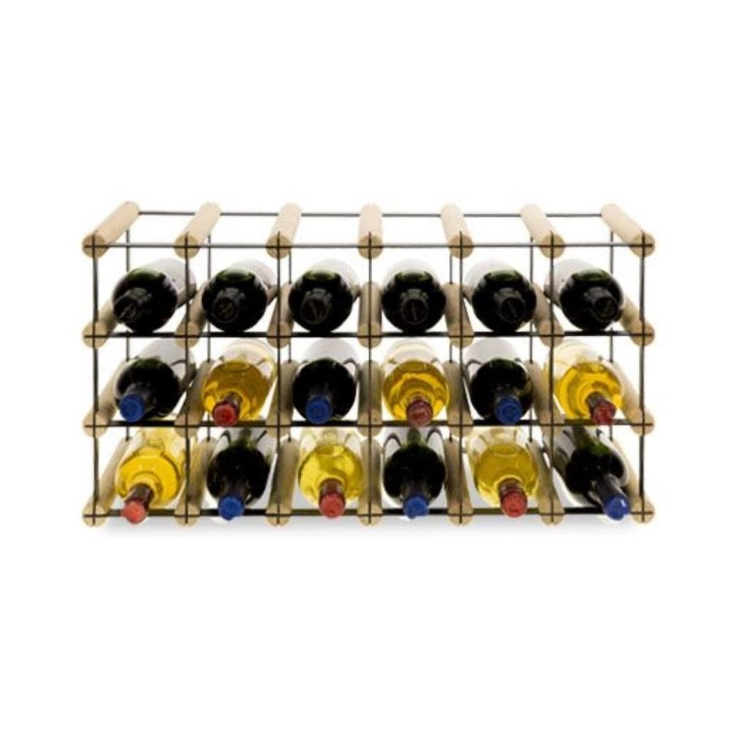 PROREGAL Modulares Weinregal Vinotega Mod Metal HxBxT 32,5 x 62,5 x 24,5 cm günstig online kaufen