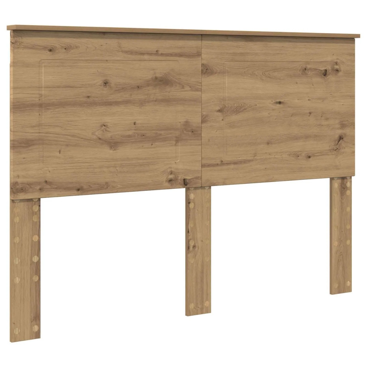 vidaXL Kopfteil mit Kopfteil Artisan-Eiche 140 cm Holzwerkstoff 887647