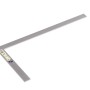 LUX Maurerwinkel 500 mm Classic aus verzinktem Stahl zum Anreißen und Ausrichten.