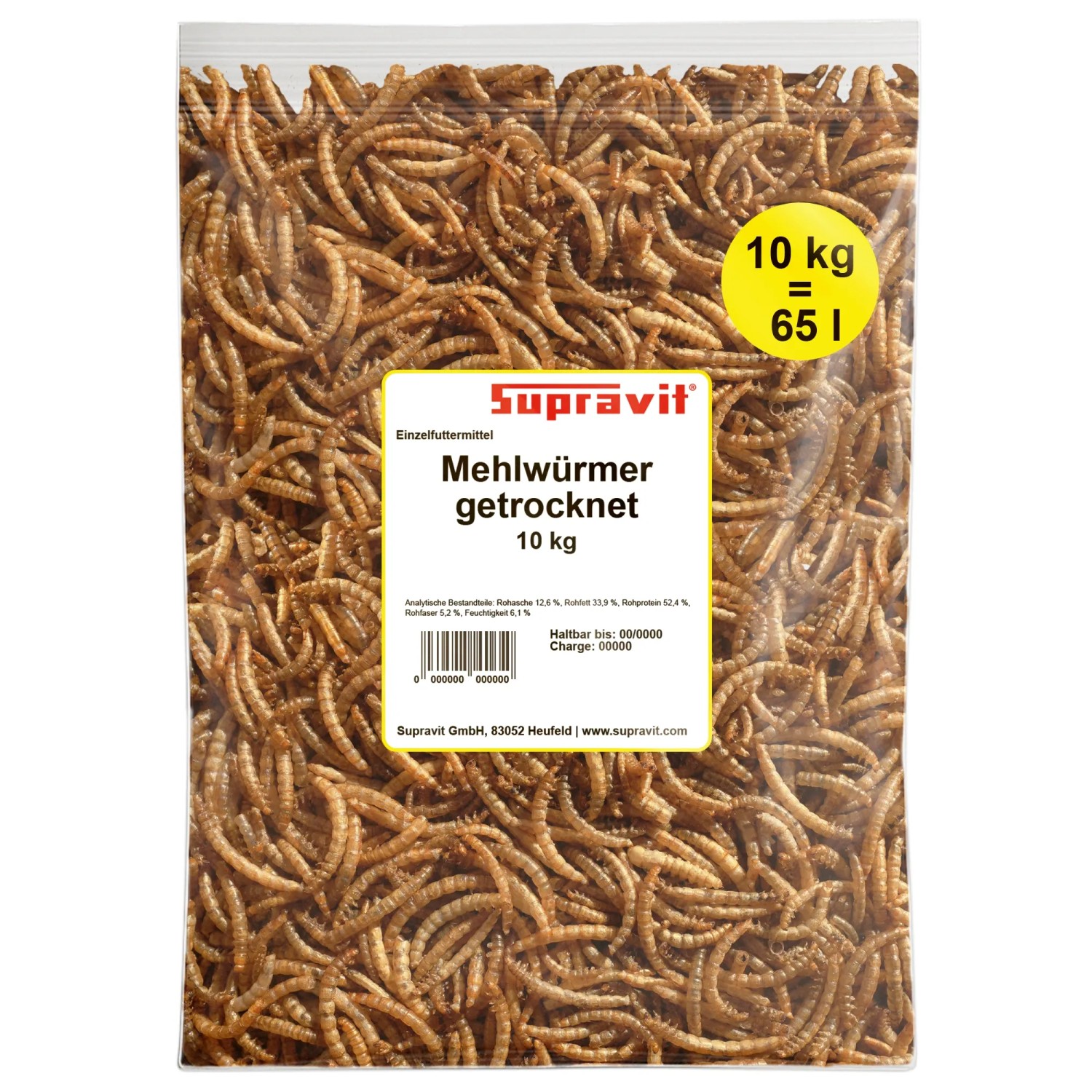 Image of Supravit Mehlwürmer für Wildvögel