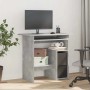 vidaXL Schreibtisch Betongrau 80x45x74 cm Holzwerkstoff 801368_3
