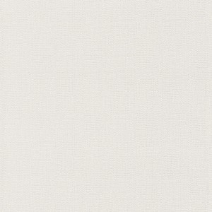 Helle, creme-farbene Vliestapete in Textiloptik/Leinenoptik. Unitapete, abwaschbar.