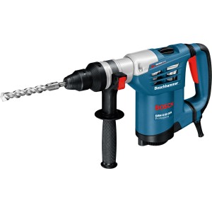 Bosch Professional Bohrhammer GBH 4-32 DFR mit Bohrer, Zusatzgriff und Koffer.