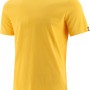 Gelbes Cat Essential T-Shirt, Größe M, aus der Kategorie Arbeitskleidung.