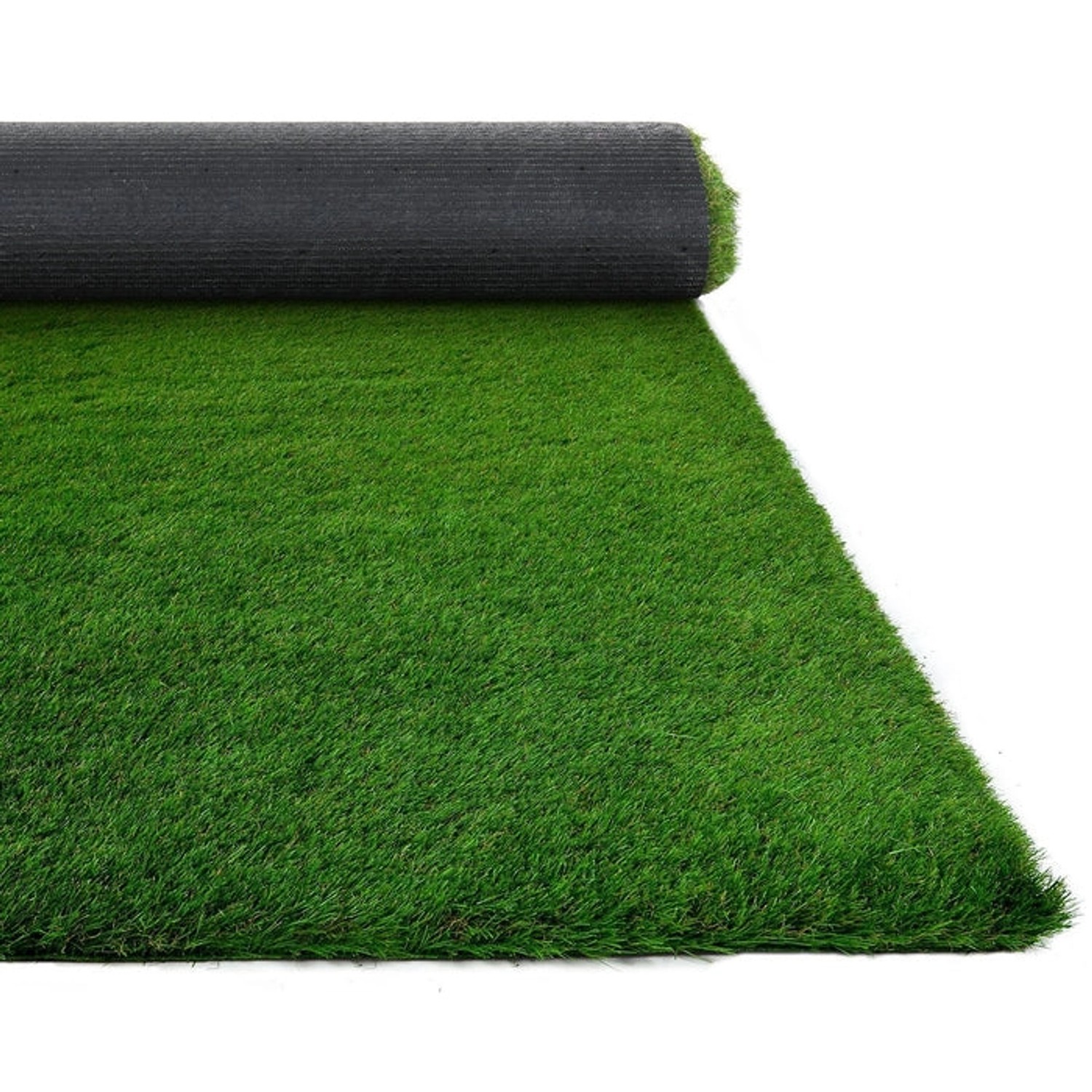 Gerollter, grüner Karat Kunstrasen Lemon, 50 mm hoch, UV-beständig, 200x300 cm.