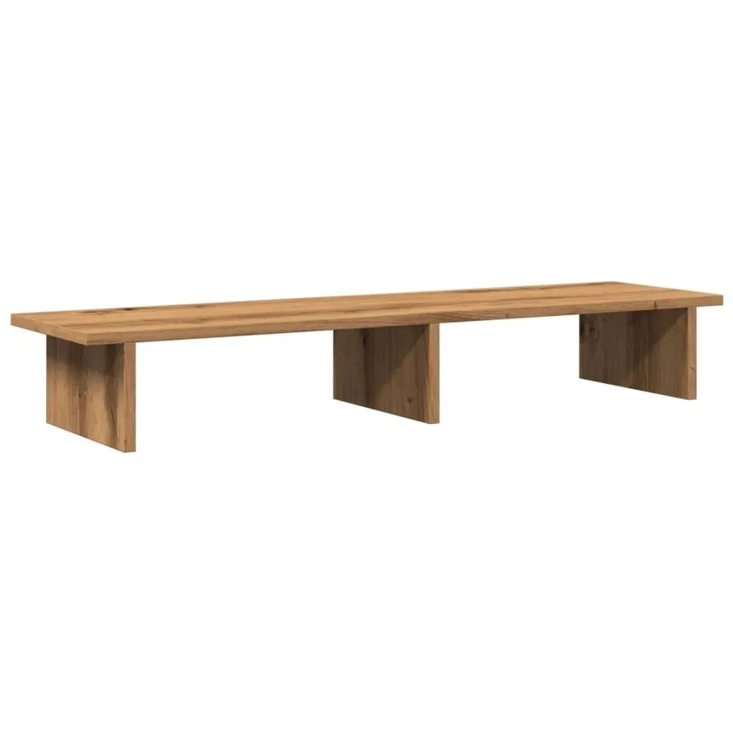 vidaXL Monitorständer Artisan-Eiche 100x27x15 cm Holzwerkstoff 854714