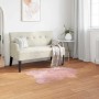vidaXL Kunstschaffell Teppich Tafalla Rosa 80 x 120 cm Polyester 42021564_2