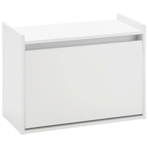 Bessagi Home Schuhkipper Mali Weiß MDF