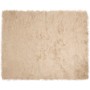 vidaXL Kunstschaffell Teppich Tafalla Beige 200 x 280 cm Polyester 42021485
