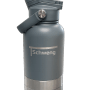 Schweng 3 In 1 Isolier Trinkflasche Für Mensch Und Hund Grau