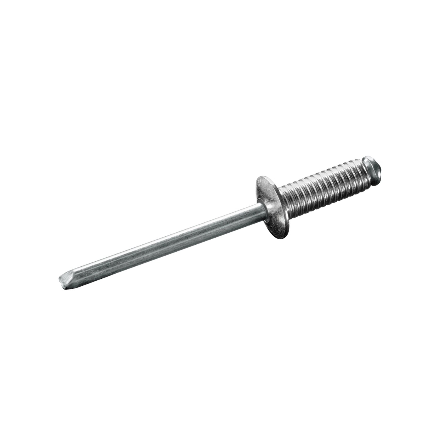 Thumbnail - GOEBEL 500 Gerillte Nieten Aluminium Stahl 4,8 x 8,0 mm Flachkopf Nieten Blindniete