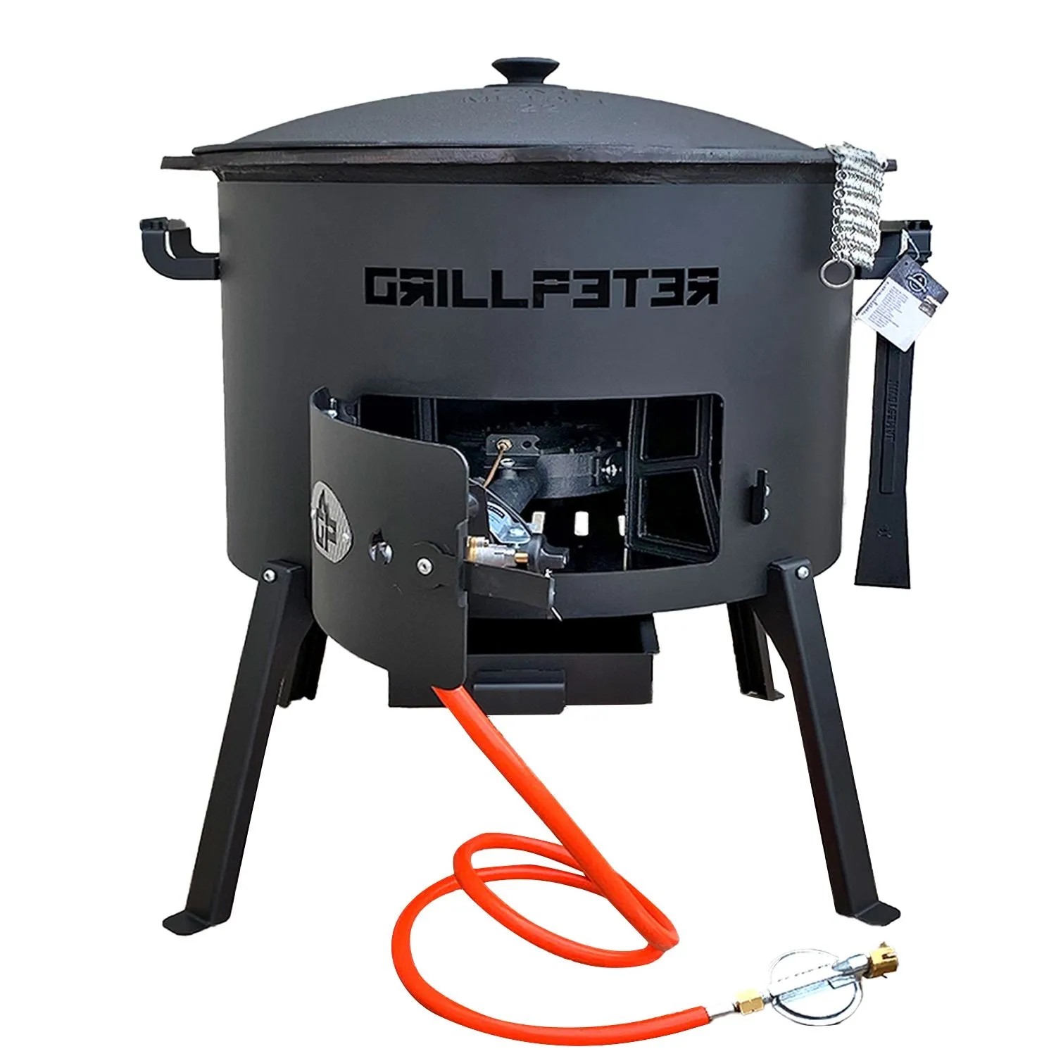 Grillpeter Utschak Nurlan Ø50 Set Kazan 22L mit Gasbrenner und Zubehör günstig online kaufen