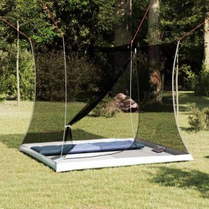 vidaXL Innenzelt Schwarz 206 x 188 x 175 cm Netz 42001017