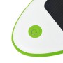Detailaufnahme: Aufblasbares SUP-Board Set in Grün/Weiß mit D-Ring für Zubehör.