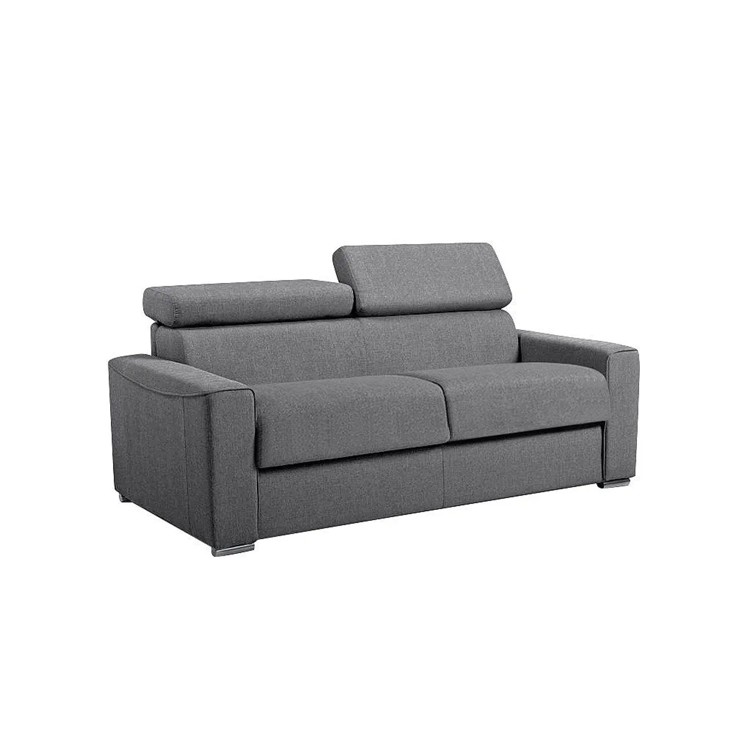 Vente-unique Schlafsofa Vizir Grau 196 cm