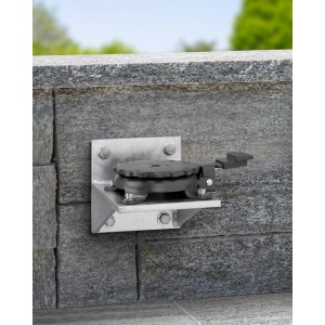 Schneider Universal-Wandkonsole für Ampelschirme, Stahl verzinkt, zur Wandmontage.