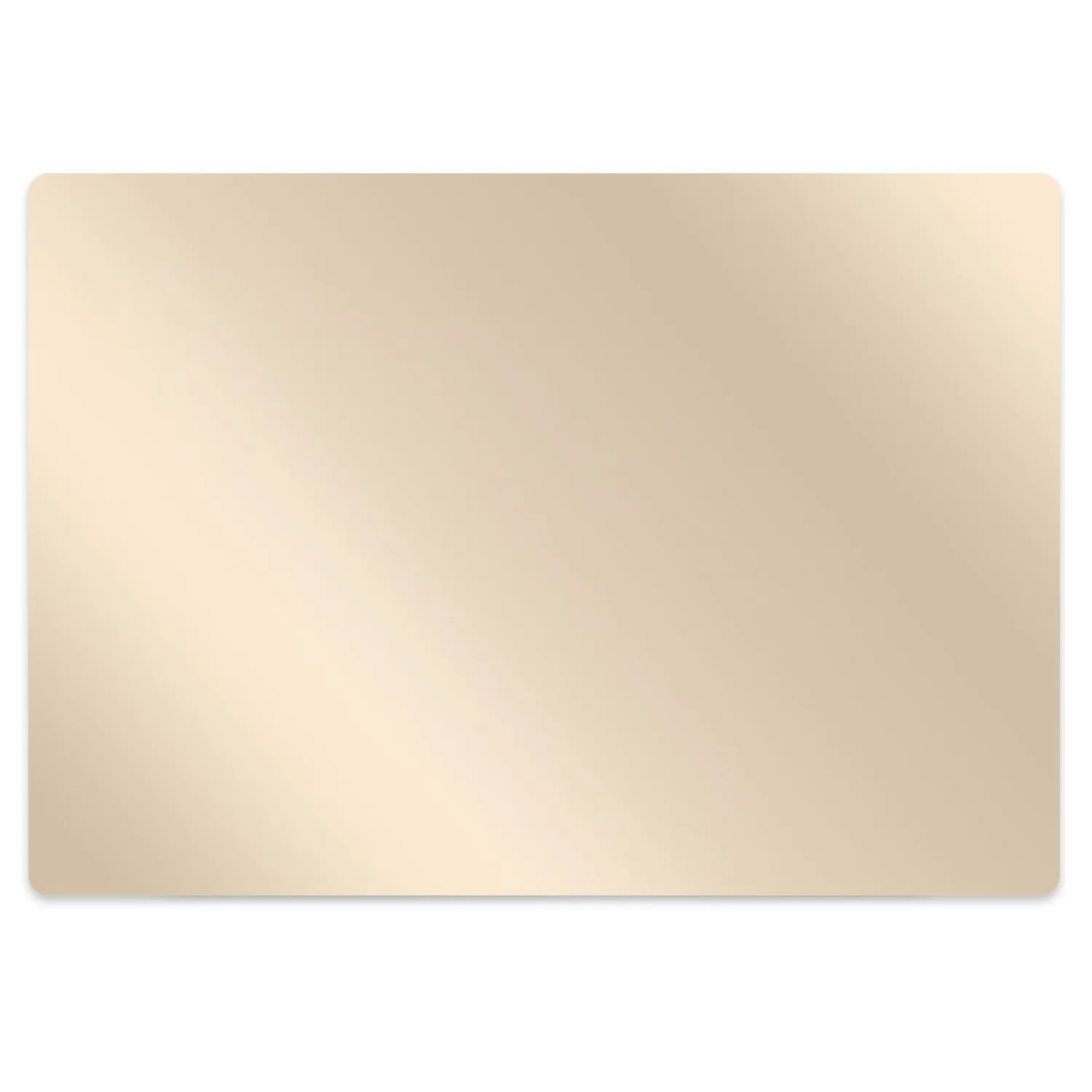 Tulup Bodenschutzmatte Beige Bürostuhl Matte 100x70 cm Braun Bodenschutzmat günstig online kaufen