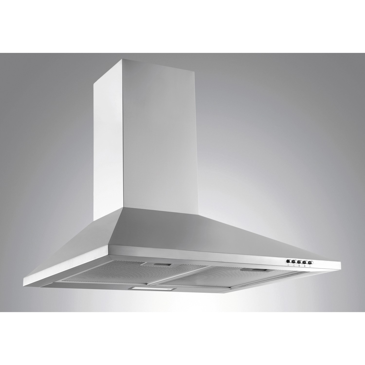 Edelstahl Dunstabzugshaube für Flex-Well Küche, Umluft/Abluft, EEK B