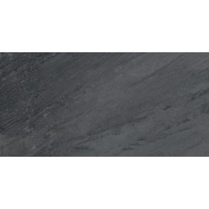 Feinsteinzeug Bodenfliese Olympus Anthrazit, 59,7x119,7 cm, matte Steinoptik für Innen- & Außenbereich.