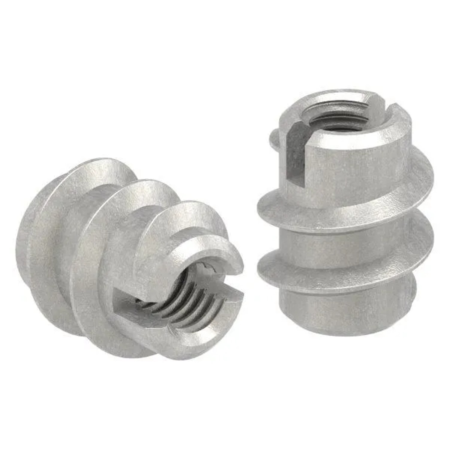 FeNau Rampa-Muffe V2A Edelstahl M4x10 Typ B Vorbohrung 6,5-7,0 mm