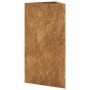 vidaXL Pflanzkübel 2 Stk Dreieckig 40x40x75 cm Wetterfester Stahl 851170_9