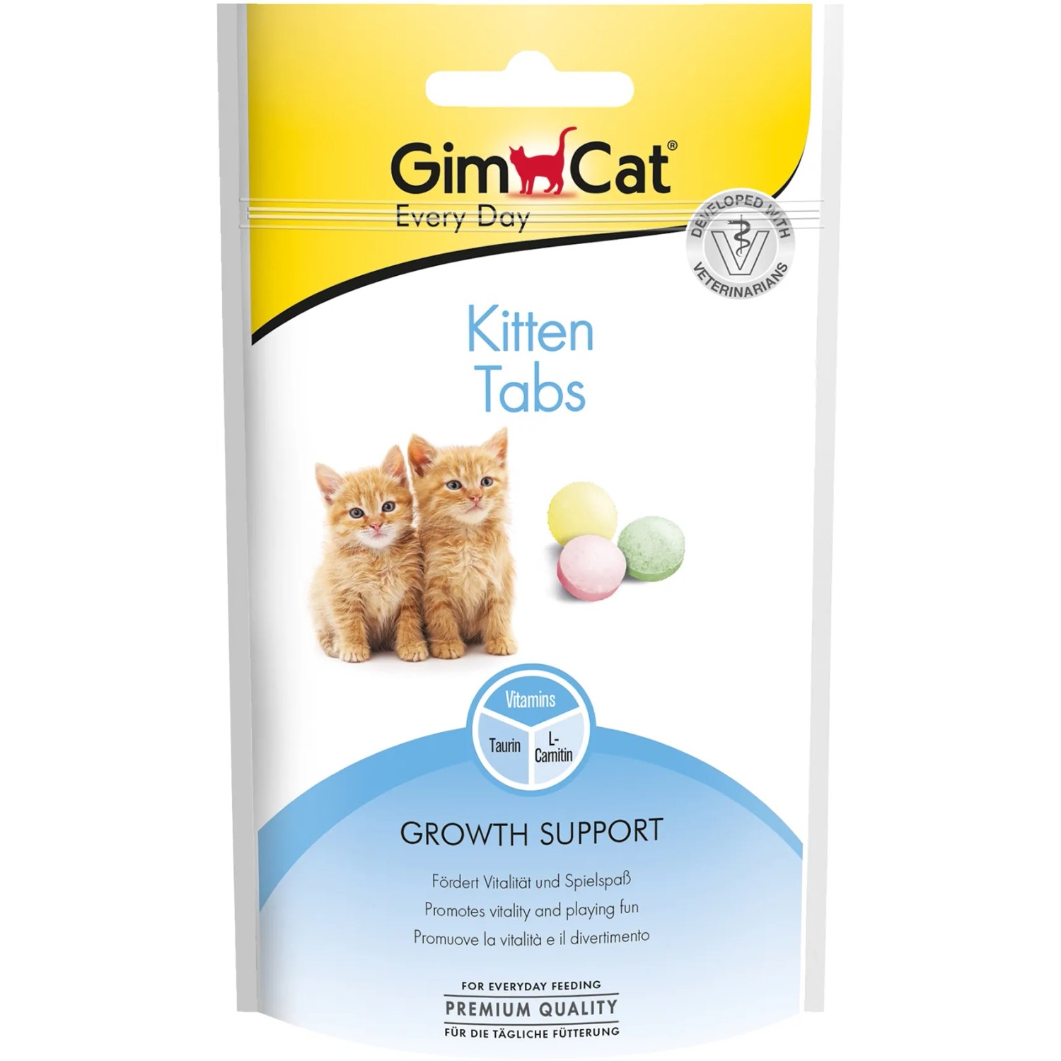 Gim Katzenleckerlies & Katzensnacks Kitten Tabs 40 g