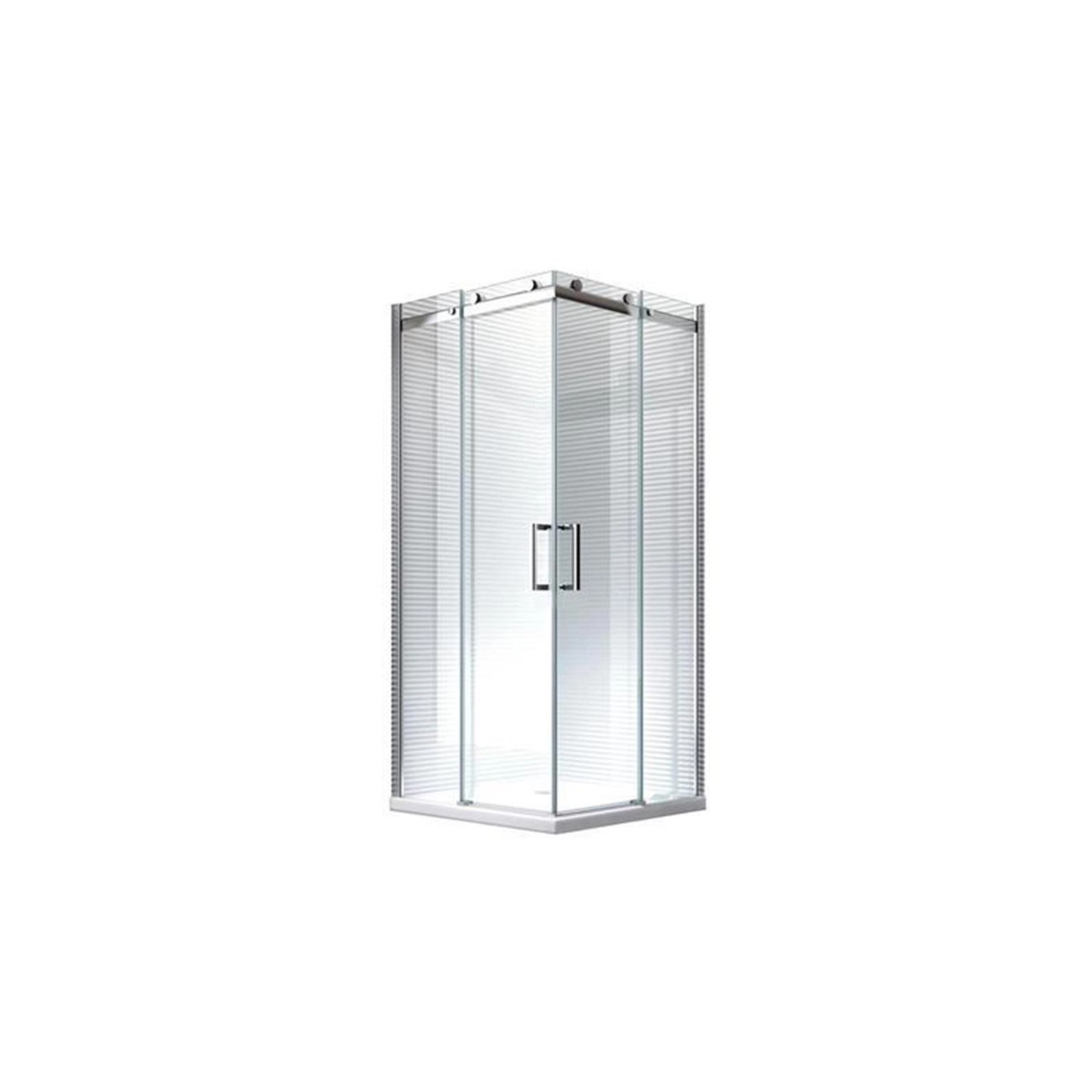 Glaszentrum Hagen 90x90x195cm Artemis Duschkabine Dusche  inkl. Tasse/Siphon