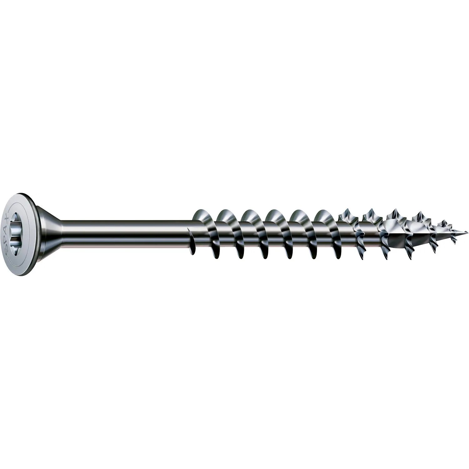 Spax Universalschraube mit Tellerkopf, Ø 5x77 mm, 15 Stück, T-Star plus Antrieb für optimale Kraftübertragung.
