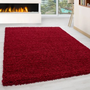 Ayyildiz Hochflorteppich Life 1500 Rot 60 cm x 110 cm