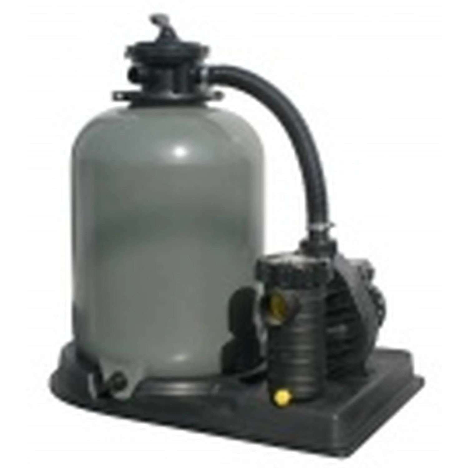 Waterman Sandfilteranlage SF 142 8 m³/h Pumpenleistung 600W 6 Wege Verrohrungs Ventil für 50Kg Sand