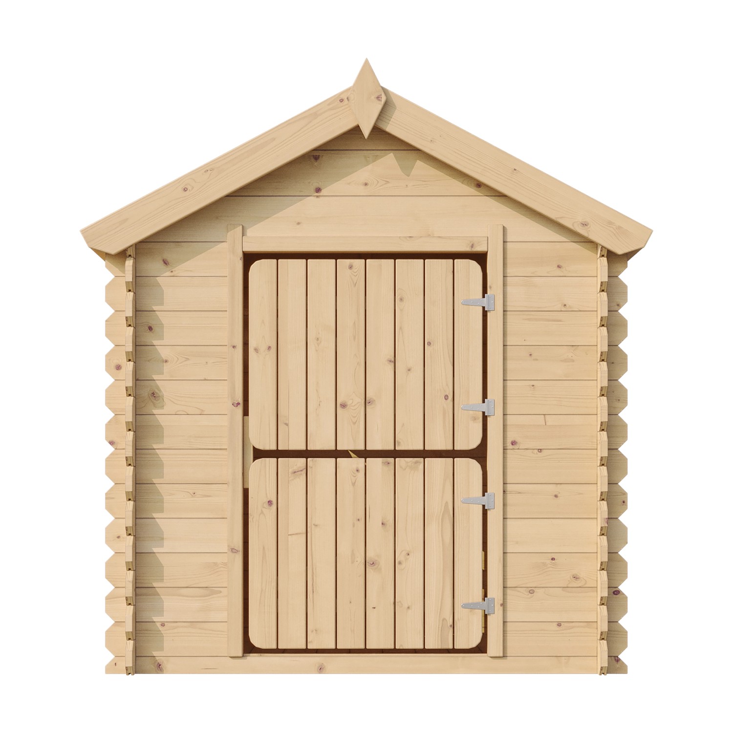 Thumbnail - Timbela Kinderspielhaus M516 Beige Braun 1,1 m² FSC®