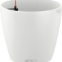 Weißes Lechuza Classico Color Pflanzgefäß, Ø 59 cm, für Innen- und Außenbereich.
