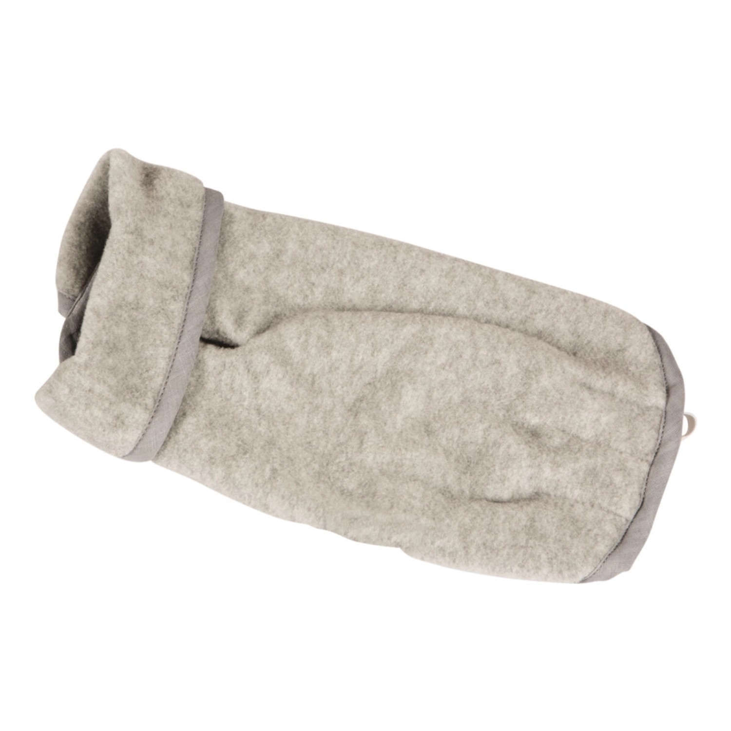 Fashion Dog Fleece-Hundemantel Grau 36 cm