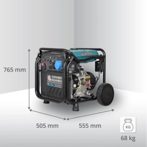 Könner & Söhnen LPG/Benzin-Inverter-Generator KS 8100iEG