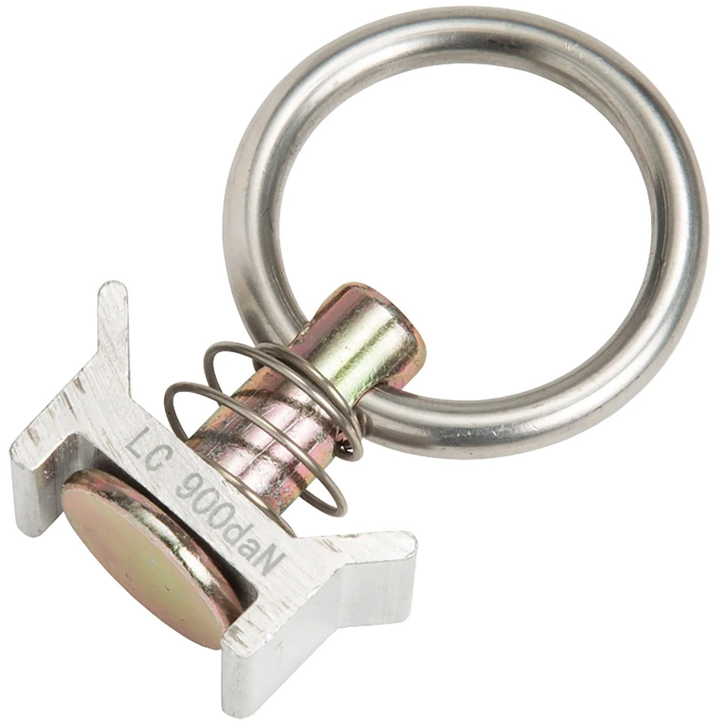Conacord Zurrösen aus Stahl für Zurrschiene 4 Stück 6,1 cm x 3,4 cm