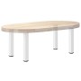 vidaXL Couchtischbeine 4 Stk Weiß 42-44 cm Stahl 4012453_7