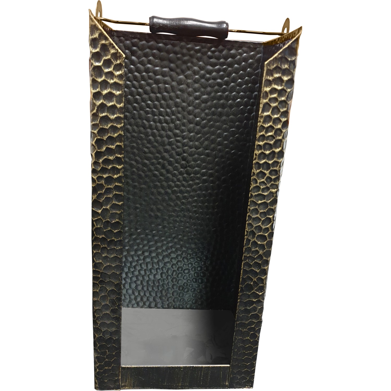 OBI Briketttrage aus Stahl mit Griff zum Transport von Kaminholz und Briketts.