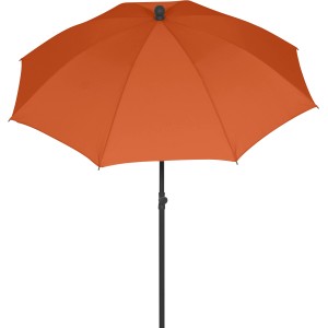 Siena Garden Marktschirm City, Ø 180 cm, Terra. Runder Sonnenschirm mit Neigungsfunktion.