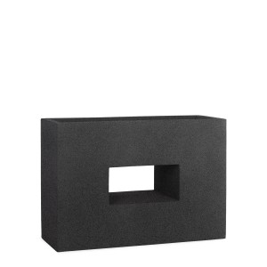 Pflanzwerk Hochbeet Pflanzkübel Vista Premium Frostbeständig 75 cm Anthrazit